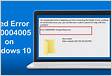 Unspecified error ERROR EFAIL 0X while installing
